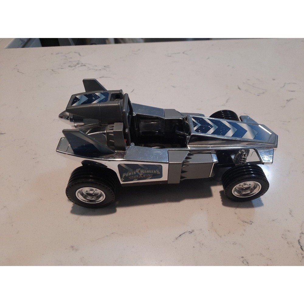 Bandai Power Rangers Space 8" Silver Ranger Galactic Rover Vehicle 1998 - Picture 3 of 6